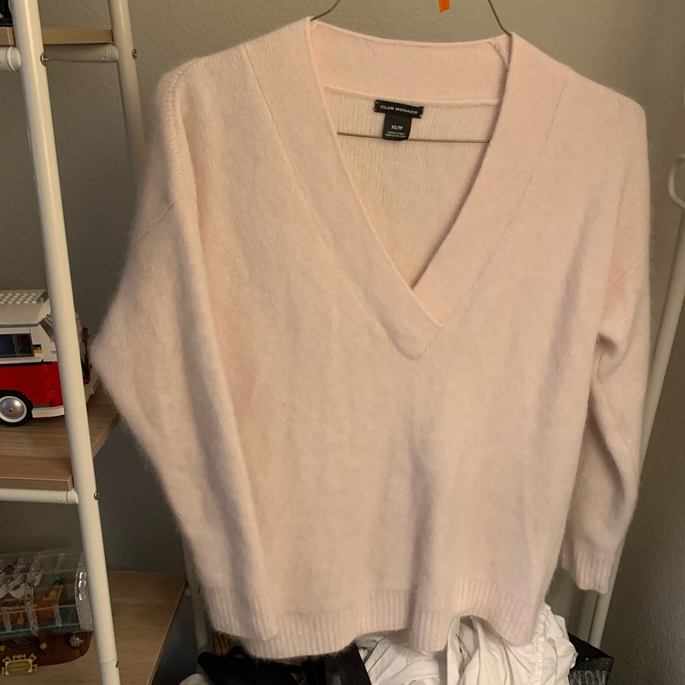 Club Monaco pink sweater